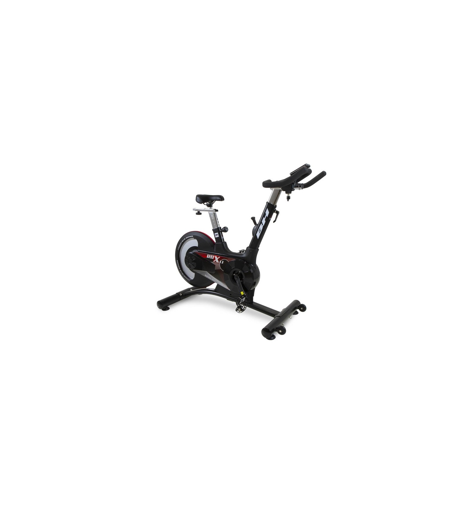 Bicicleta de spinning BH Fitness RDX One: Con volante trasero, freno  magnético y multiajustes para entrenar en la mejor posición - Tienda Fisaude
